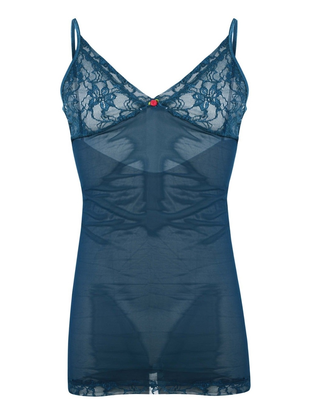 Secret Male Men's Sheer Lace-Trim Hombe Babydoll Boxer Slip NMT